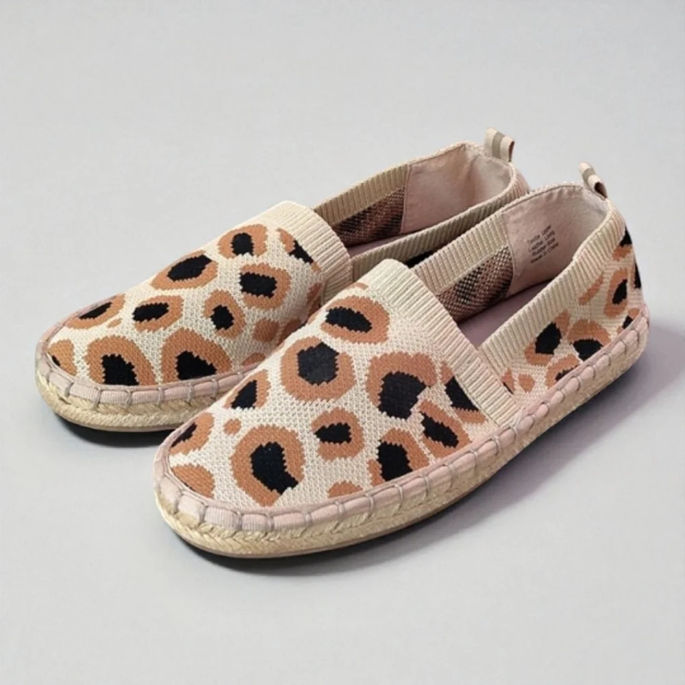 New Deltan Hensley Espadrille In Animal Print Size Women's 7.5